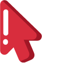 Minimal Red Bow pointer