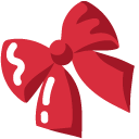 Minimal Red Bow cursor