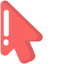 Minimal Red Dotted Mug pointer