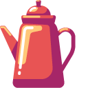 Minimal Red Kettle cursor