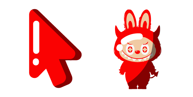 Minimal Red Labubu