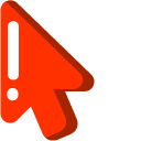 Minimal Red Lips pointer