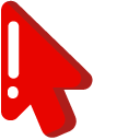 Minimal Red Ruby pointer