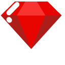 Minimal Red Ruby cursor