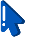 Minimal Sonic the Hedgehog pointer