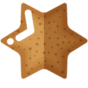 Minimal Star-Shaped Baby Cookie cursor