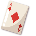 Minimal Suit of Diamonds Card cursor