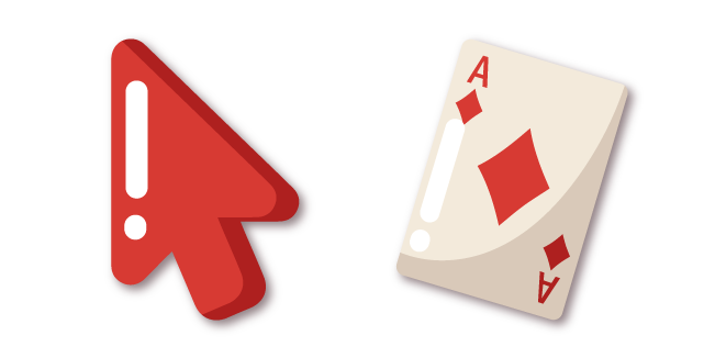 Minimal Suit of Diamonds Card