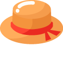 Minimal Summer Hat cursor