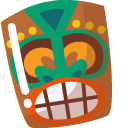 Minimal Tiki Mask cursor