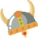Minimal Viking Helmet cursor