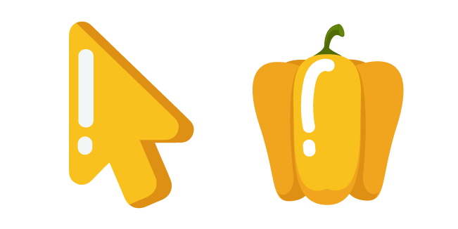 Minimal Yellow Bell Pepper