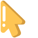 Minimal Yellow Waffle pointer