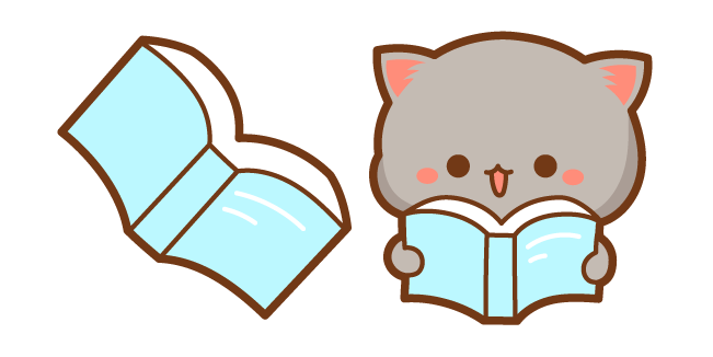Kawaii Mochi Mochi Peach Cats Goma and Blue Book
