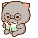 Mochi Mochi Peach Cats Peach and Goma Reading Books cursor