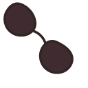 Cool Molang in Sunglasses pointer