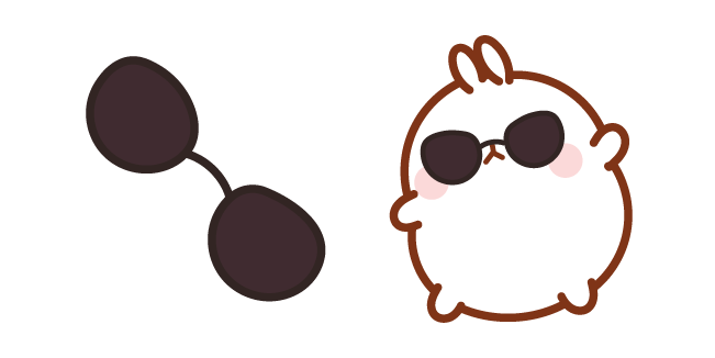 Cool Molang in Sunglasses