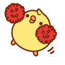 Grey Pinco Basketball Player and Piu Piu Cheerleader pointer