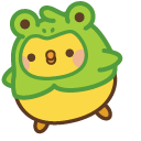 Kawaii Frog Molang and Piu Piu pointer