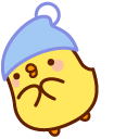 Kawaii Molang and Piu Piu Sleep Time pointer