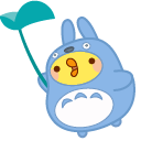 Kawaii Totoro Molang and Piu Piu pointer