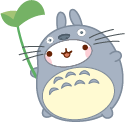 Kawaii Totoro Molang and Piu Piu cursor