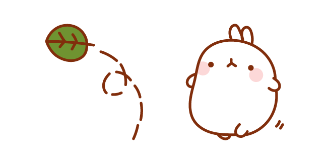 Molang and Leaf