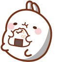 Molang and Onigiri cursor
