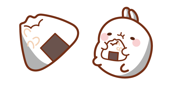 Molang and Onigiri