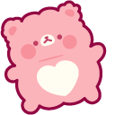 Molang and Pink Teddy Bear pointer