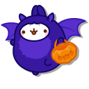 Molang and Piu Piu in Bat and Spider Costumes cursor