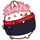 Molang and Piu Piu in Jujutsu Sorcerer Outfits cursor