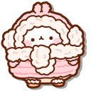 Molang and Piu Piu in Winter Clothes cursor