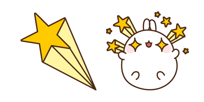 Molang and Stars