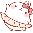 Molang Ballerina cursor
