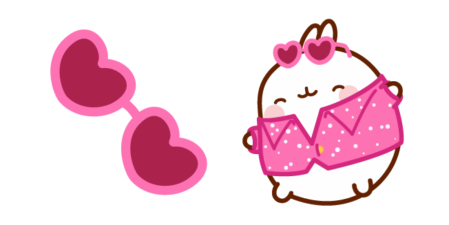 Molang in Party Outfit