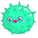 Moshi Monsters Blurp the Batty Bubblefish cursor
