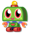 Moshi Monsters Nipper the Titchy TrundleBot cursor
