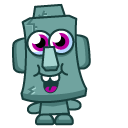 Moshi Monsters Rocky the Baby Blockhead cursor