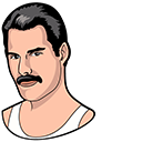 Freddie Mercury cursor