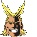 My Hero Academia All Might cursor