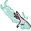 My Hero Academia Mina Ashido pointer
