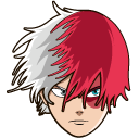 My Hero Academia Shoto Todoroki cursor