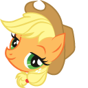 My Little Pony Applejack and Apple cursor