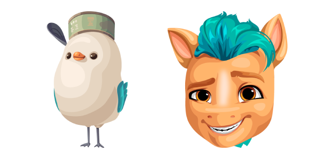 My Little Pony Hitch Trailblazer and Bird