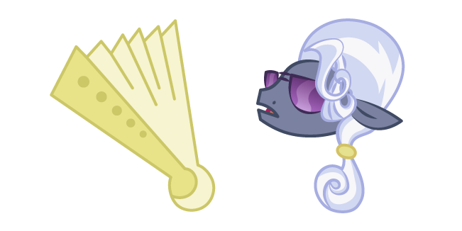 My Little Pony Hoity Toity and a Hand Fan