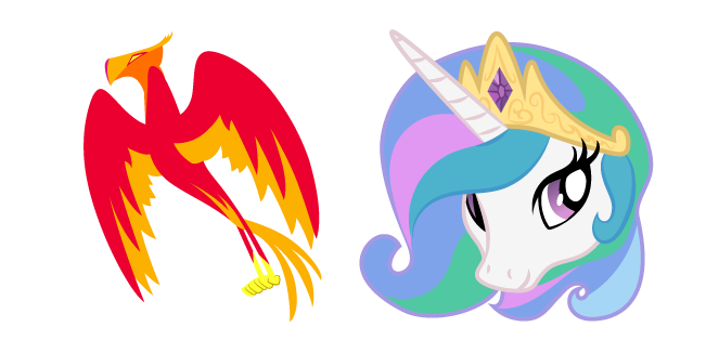 My Little Pony Princess Celestia and Philomena