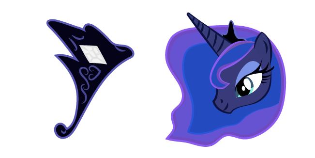 My Little Pony Princess Luna and Crown