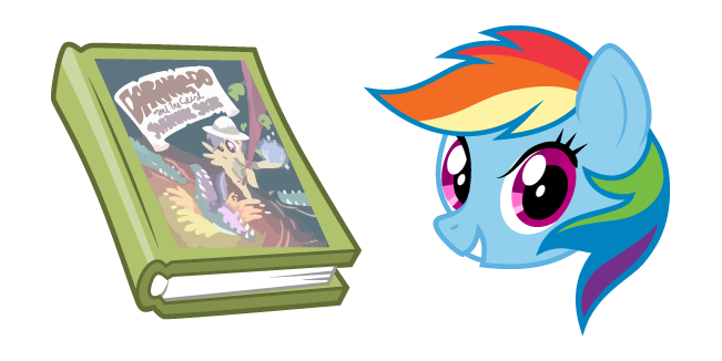 My Little Pony Rainbow Dash and Book