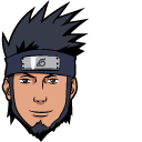Naruto Asuma Sarutobi and Chakra Blade cursor